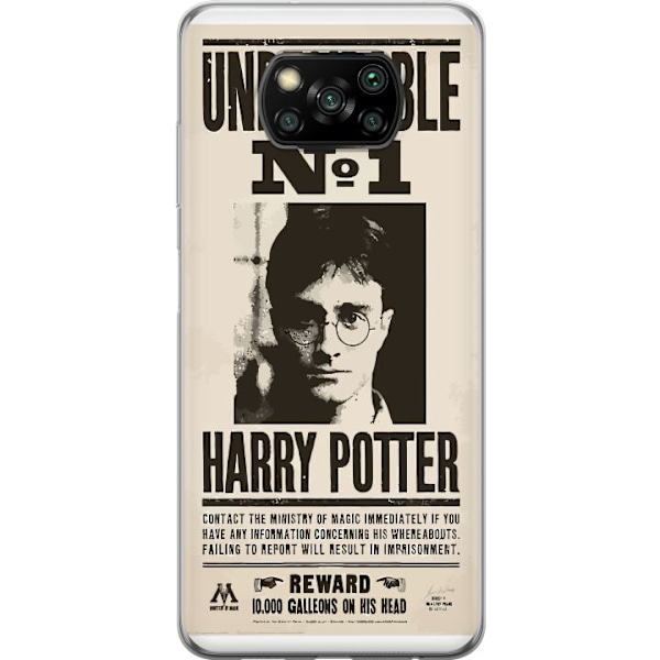 Xiaomi Poco X3 NFC Gennemsigtig cover Harry Potter