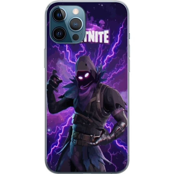 Apple iPhone 12 Pro Max Läpinäkyvä kuori Fortnite Raven