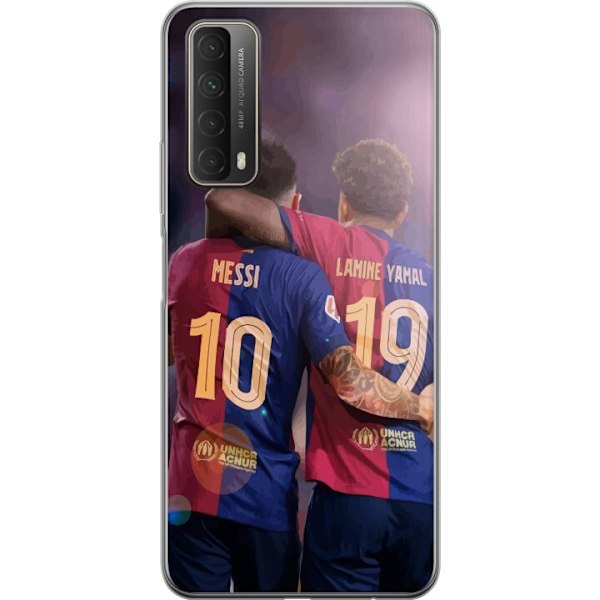 Huawei P smart 2021 Gennemsigtig cover Lamine Yamal Messi