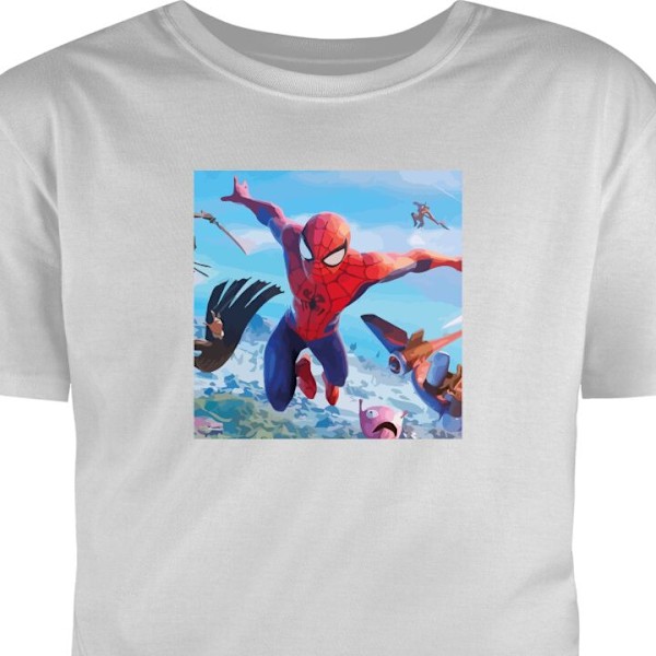 T-shirt til Voksen | Klassisk Voksen T-shirt Fortnite grå M