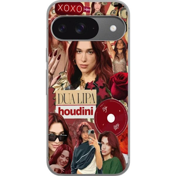 Google Pixel 9 Gjennomsiktig deksel Dua Lipa – Fashion & Sty