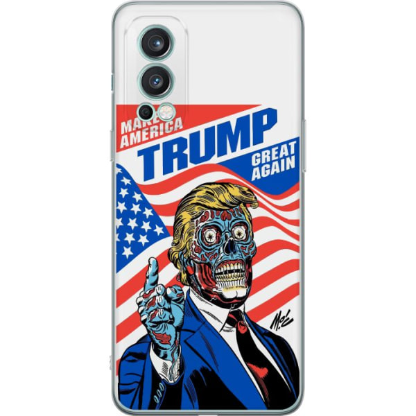 OnePlus Nord 2 5G Gennemsigtig cover  Trump