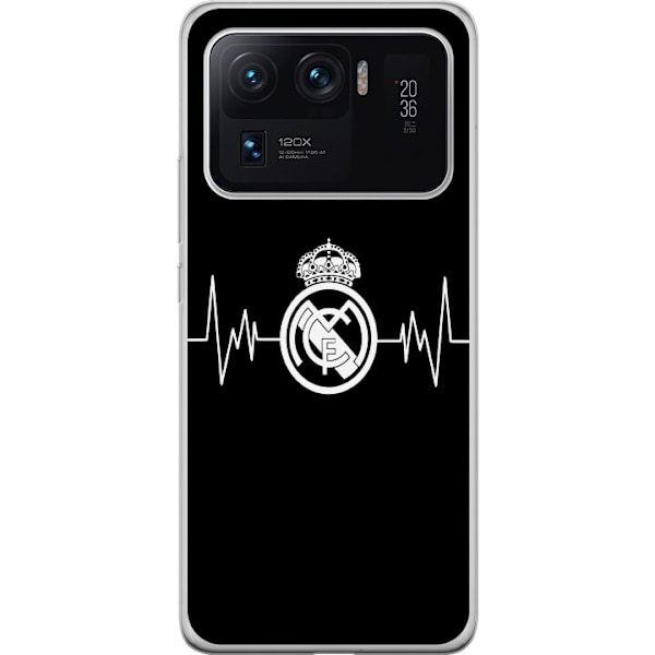 Xiaomi Mi 11 Ultra Gennemsigtig cover Real Madrid CF