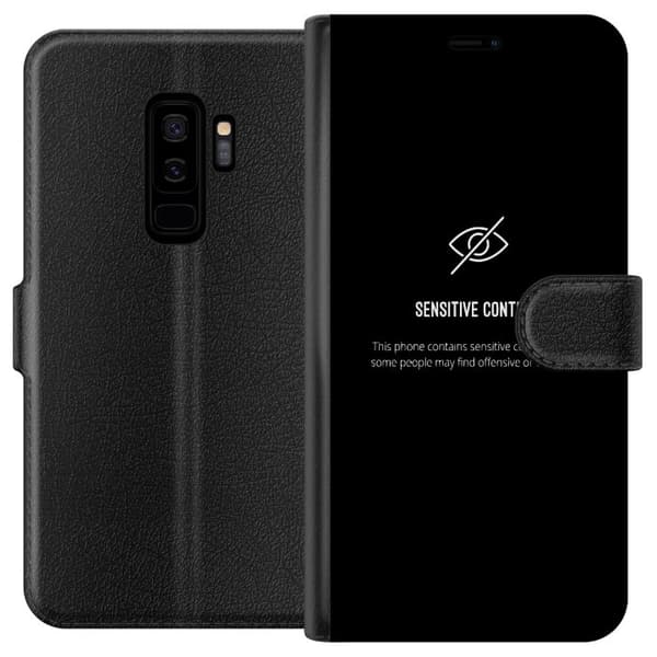 Kompatibelt Plånboksfodral till Samsung Galaxy S9+ sensitive content