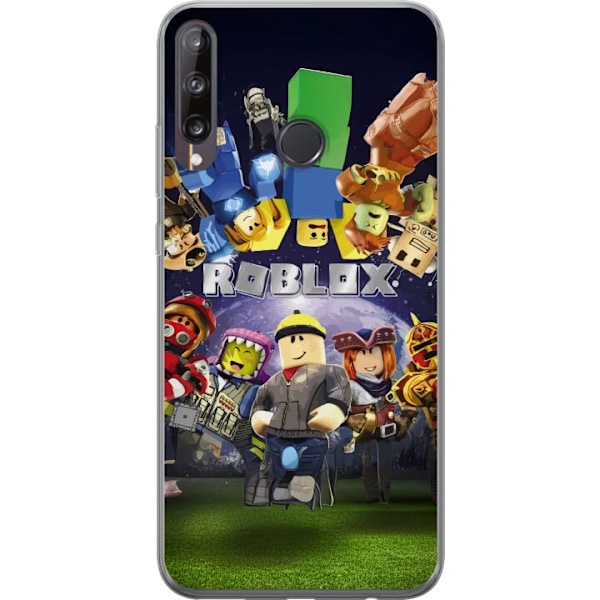 Huawei P40 lite E Läpinäkyvä kuori Roblox Maailma - Pelaamisseikkailu Lapsille ja Nuorille