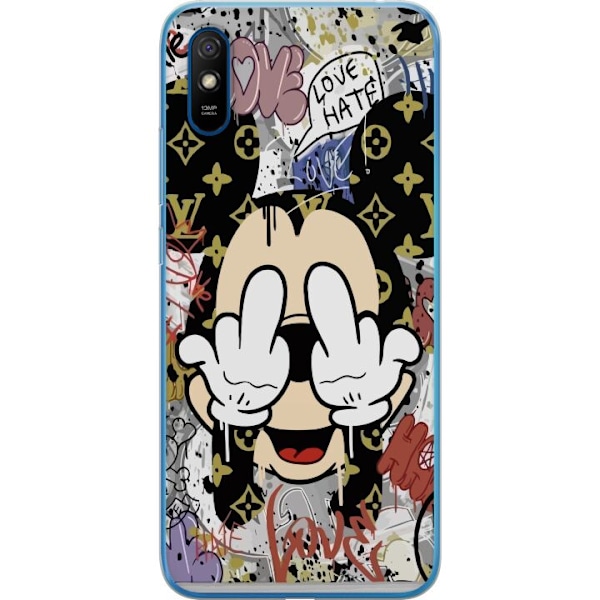 Xiaomi Redmi 9A Genomskinligt Skal Mickey Mouse