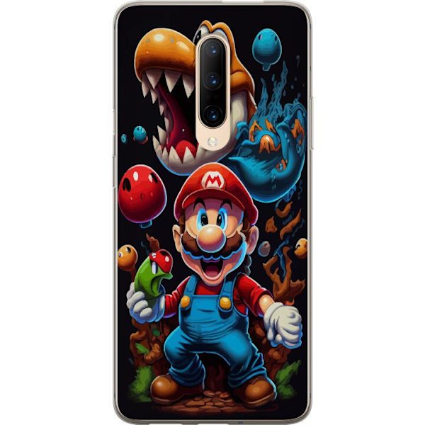 OnePlus 7 Pro Läpinäkyvä kuori Mario ja ystävät