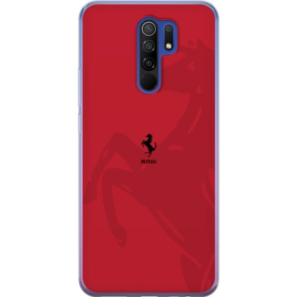 Xiaomi Redmi 9 Gennemsigtig cover Ferrari
