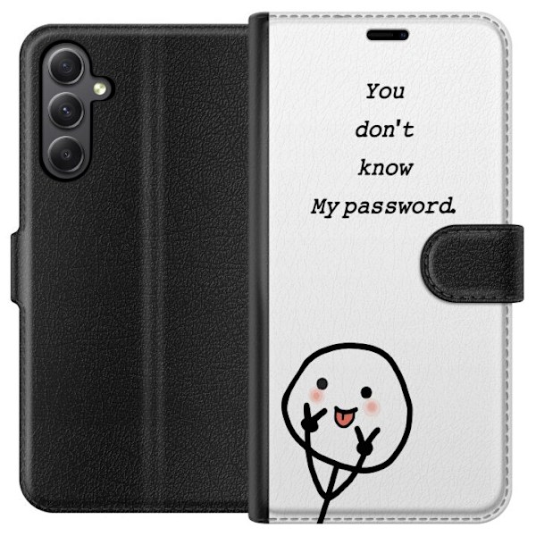 Samsung Galaxy S23 FE Tegnebogsetui Du Kender Ikke Mit Adgangskode
