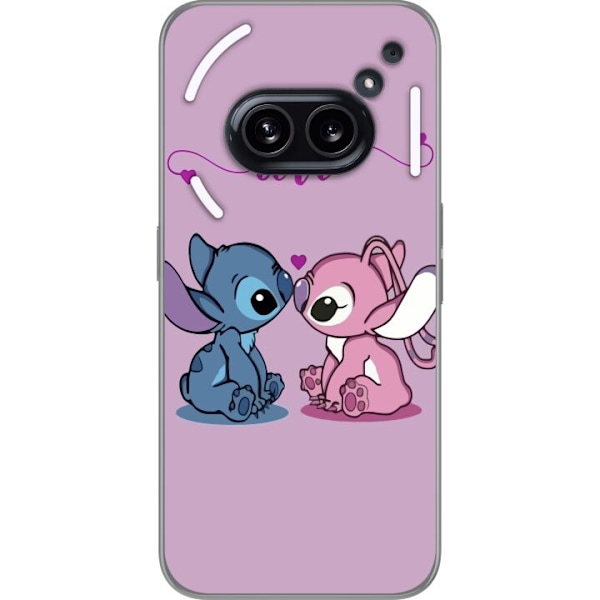 Nothing Phone (2a) Genomskinligt Skal Lilo & Stitch – Angel