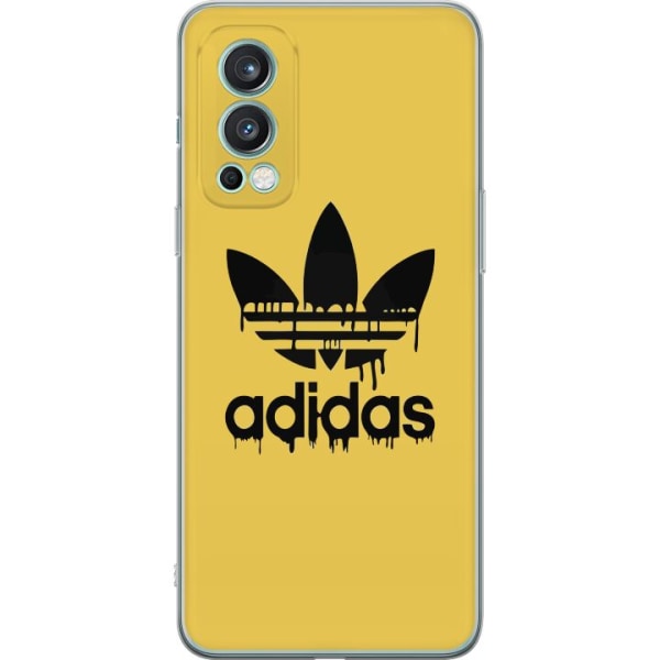 OnePlus Nord 2 5G Läpinäkyvä kuori Adidas