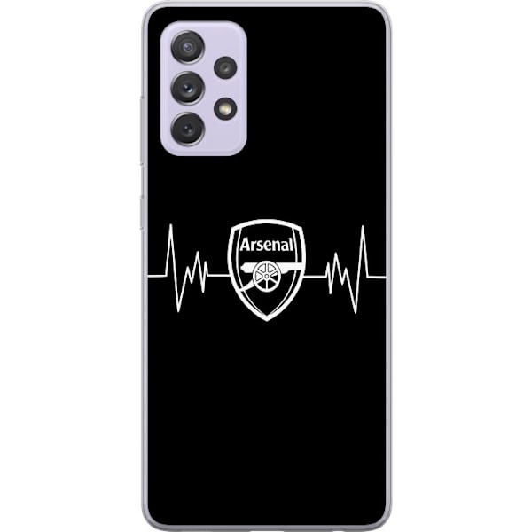 Samsung Galaxy A52s 5G Gennemsigtig cover Arsenal