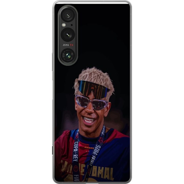 Sony Xperia 1 VI Läpinäkyvä kuori  Lamine Yamal matkapuhelinkotelo tyylikkäässä urheilumuotoilussa