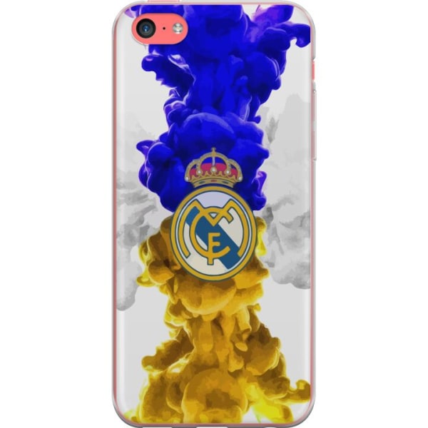Apple iPhone 5c Genomskinligt Skal Real Madrid Färger