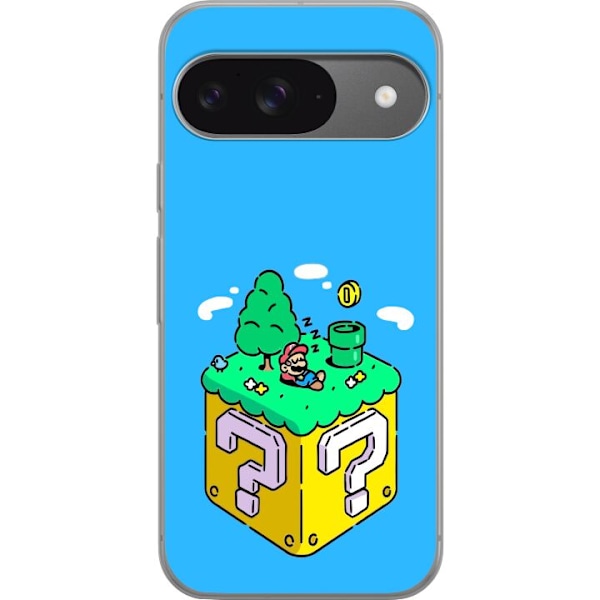 Google Pixel 9 Pro Gjennomsiktig deksel Super Mario