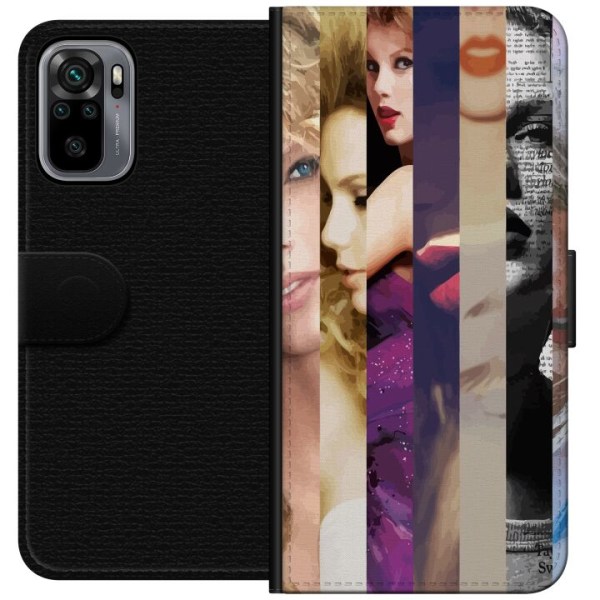 Xiaomi Redmi Note 10S Lommeboketui Taylor Swift