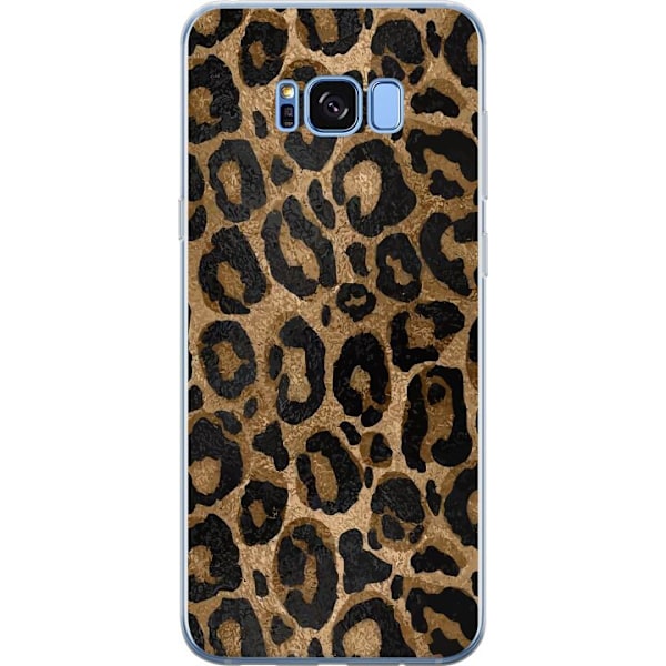 Samsung Galaxy S8 Gjennomsiktig deksel Leopard Luxe