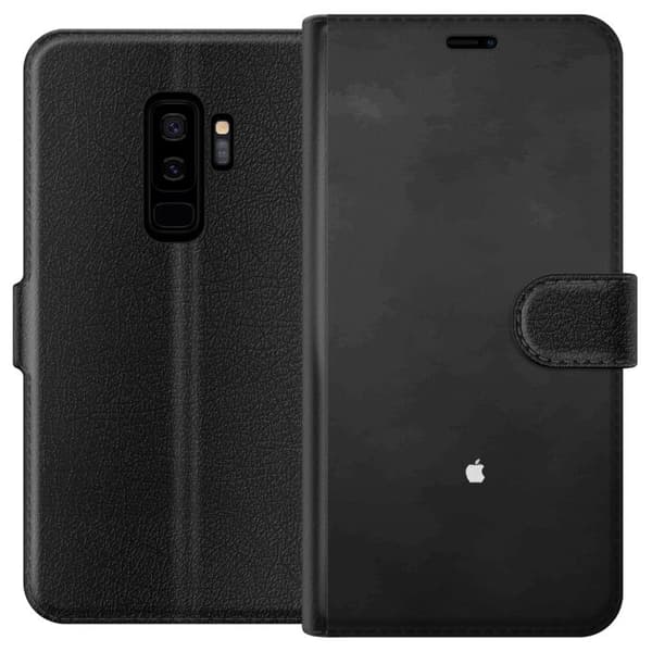 Kompatibel Tegnebogsetui til Samsung Galaxy S9+ Apple Grey