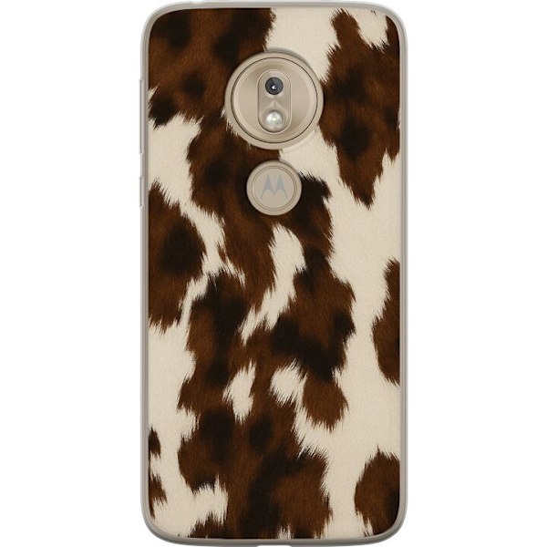 Motorola Moto G7 Play Genomskinligt Skal Color Splash