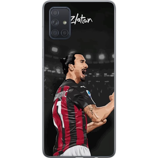 Samsung Galaxy A71 Läpinäkyvä kuori Zlatan