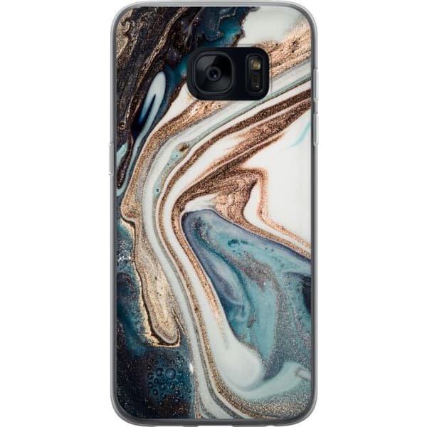 Kompatibelt Mobildeksel til Samsung Galaxy S7 Mønster