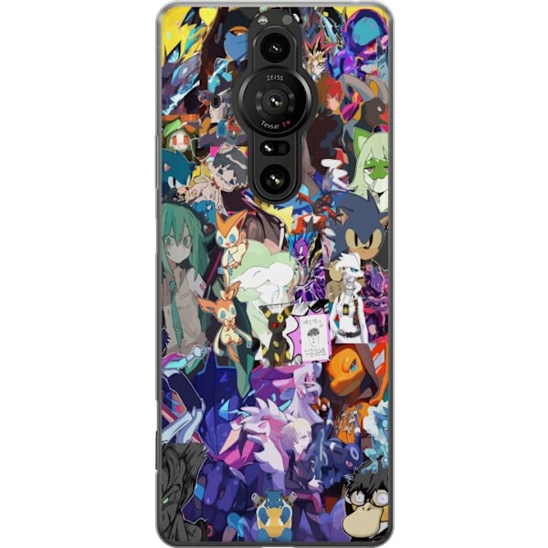 Sony Xperia Pro-I Gennemsigtig cover Pokémon Blaze