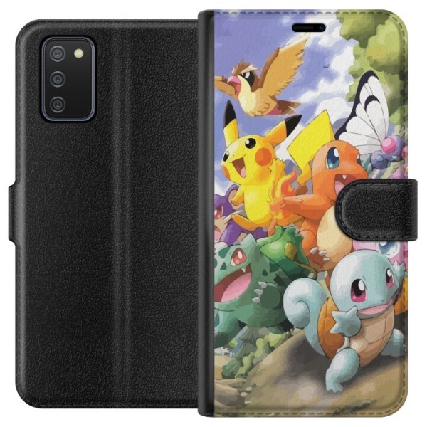 Samsung Galaxy A02s Lompakkokotelo Pokemon
