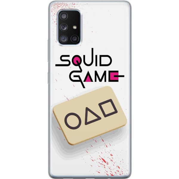 Samsung Galaxy A71 5G Läpinäkyvä kuori Squid Game