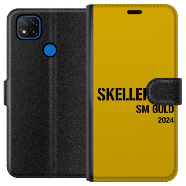 Xiaomi Redmi 9C Tegnebogsetui Skellefteå SM GULD