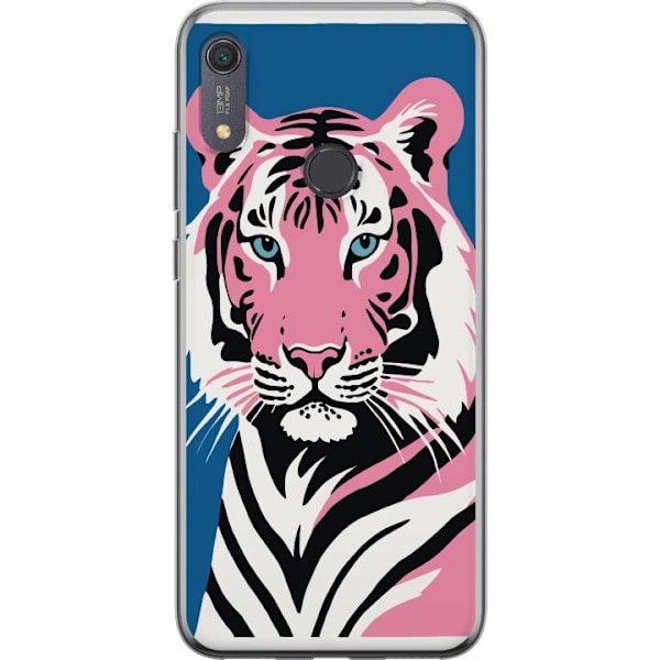 Huawei Y6s (2019) Genomskinligt Skal Thoughtful Tiger