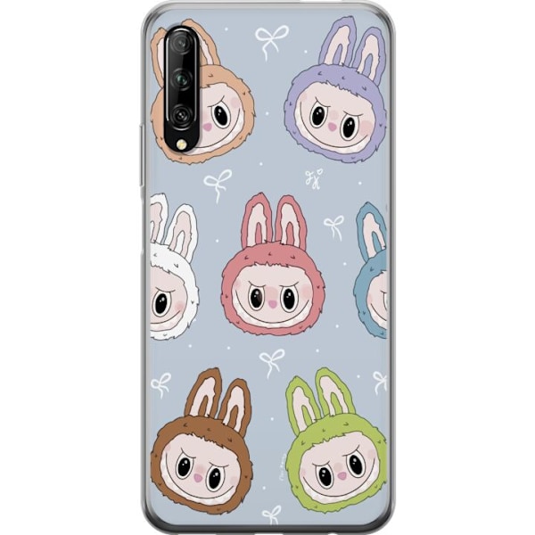Huawei P smart Pro 2019 Genomskinligt Skal Labubu Star Pattern