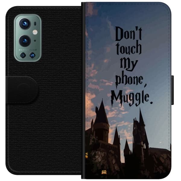 Kompatibelt Plånboksfodral till OnePlus 9 Pro Harry Potter Text