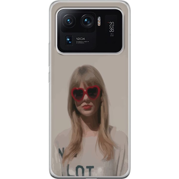 Xiaomi Mi 11 Ultra Gjennomsiktig deksel Taylor Swift