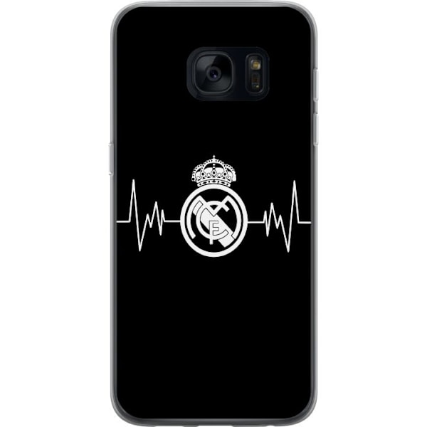 Samsung Galaxy S7 Läpinäkyvä kuori Real Madrid CF