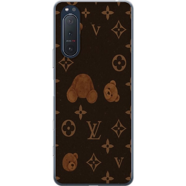 Sony Xperia 5 II Genomskinligt Skal Plush Luxe