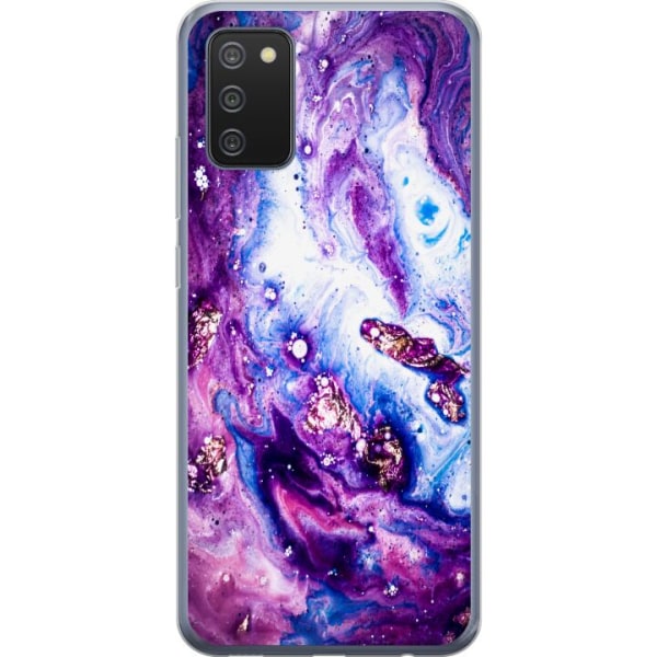 Samsung Galaxy A02s Deksel / Mobildeksel - Galaksen Marmor