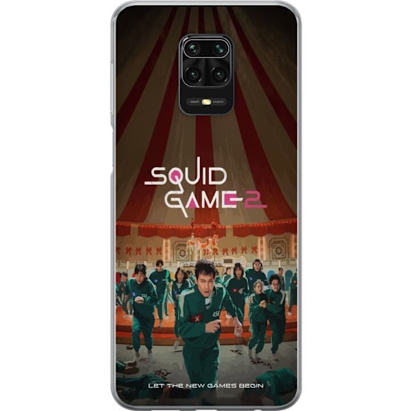 Xiaomi Redmi Note 9S Gennemsigtig cover Squid Game 2 - Spring