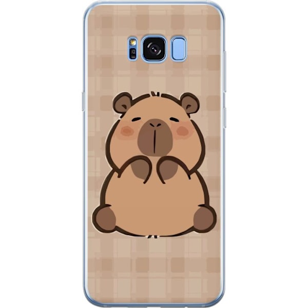 Samsung Galaxy S8+ Genomskinligt Skal Mobilskal kawaii capybara flera figurer japansk stil