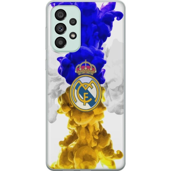 Samsung Galaxy A73 5G Gjennomsiktig deksel Real Madrid Farger