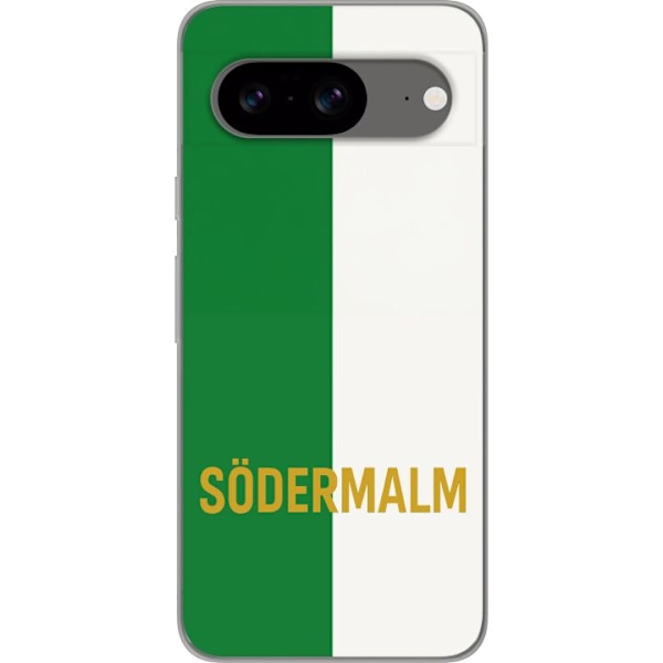 Google Pixel 8 Läpinäkyvä kuori Södermalm - jalkapallo