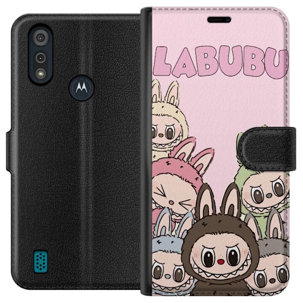 Motorola Moto E6i Plånboksfodral Labubu Classics