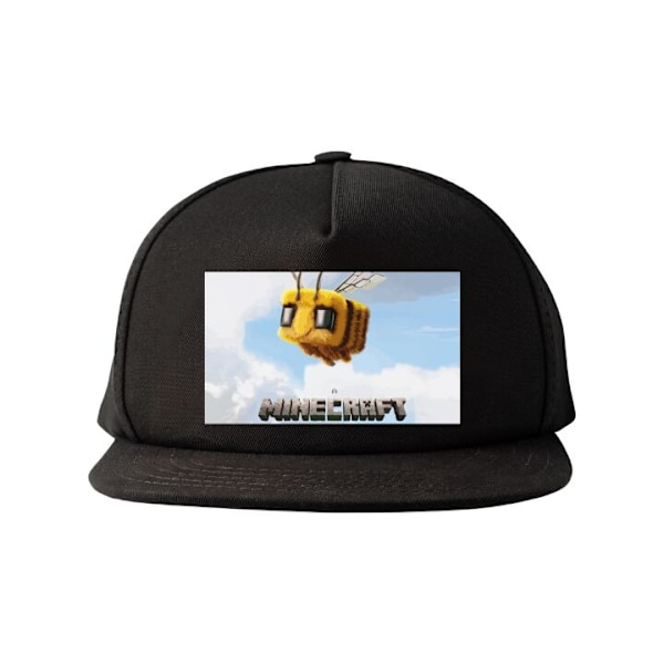 Snapback for Voksen | Justerbar Caps A Minecraft Movie svart one size