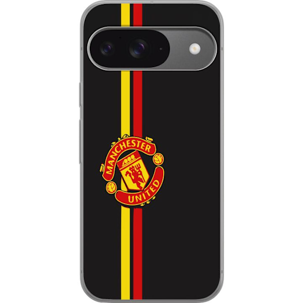 Google Pixel 9 Pro Läpinäkyvä kuori Manchester United F.C.