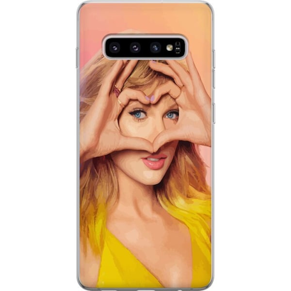 Samsung Galaxy S10+ Gjennomsiktig deksel Taylor Swift