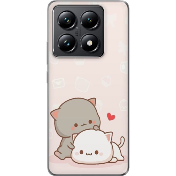 Xiaomi 14T Pro Läpinäkyvä kuori Kawaii