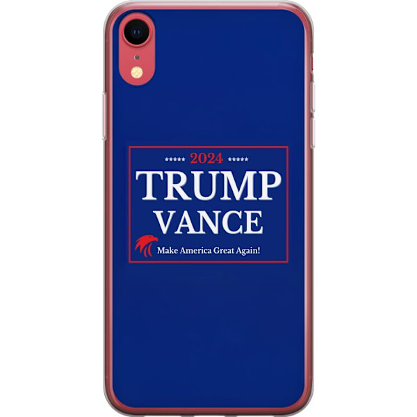 Apple iPhone XR Gjennomsiktig deksel Trump | Vance 2024