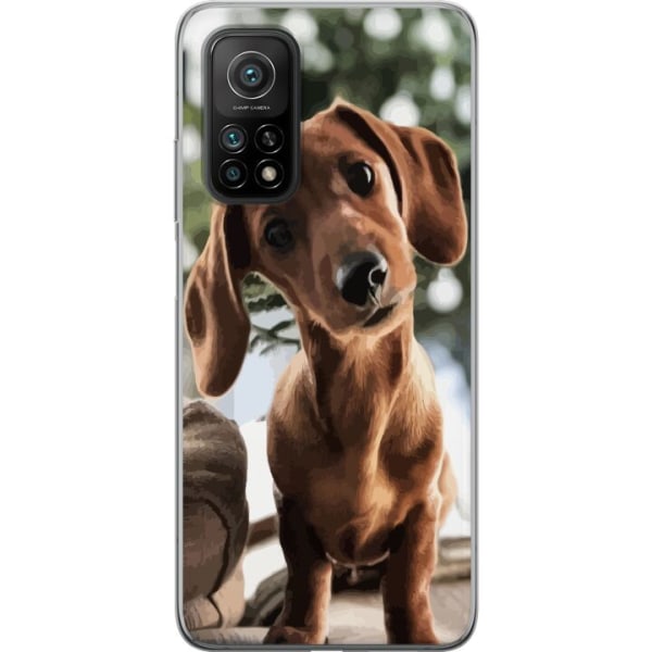 Xiaomi Mi 10T 5G Gennemsigtig cover Ung Hund