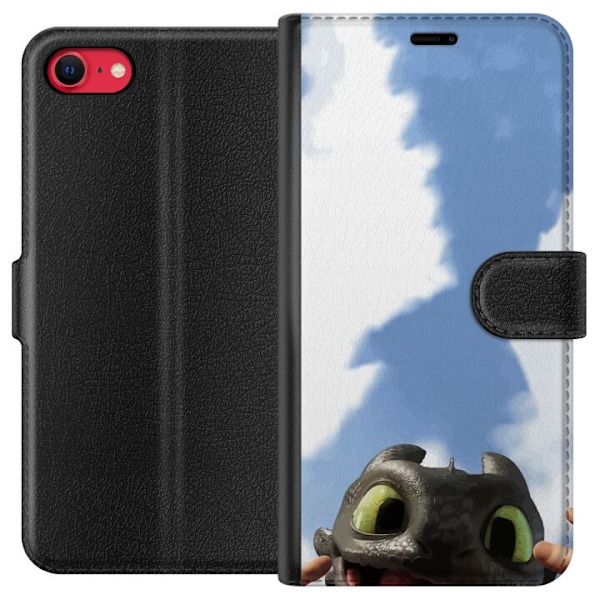 Apple iPhone 8 Lompakkokotelo Lohikäärmeen Kasvattaja
