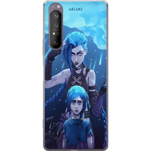 Sony Xperia 1 II Genomskinligt Skal Arcane, League of Legends