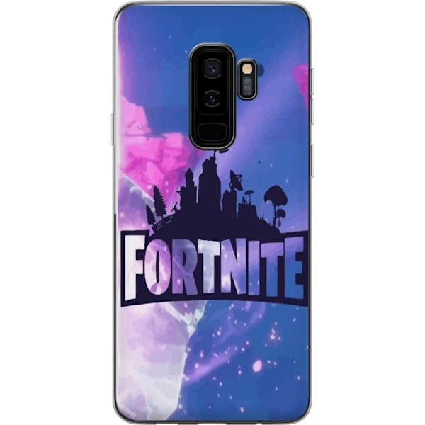 Samsung Galaxy S9+ Läpinäkyvä kuori Fortnite